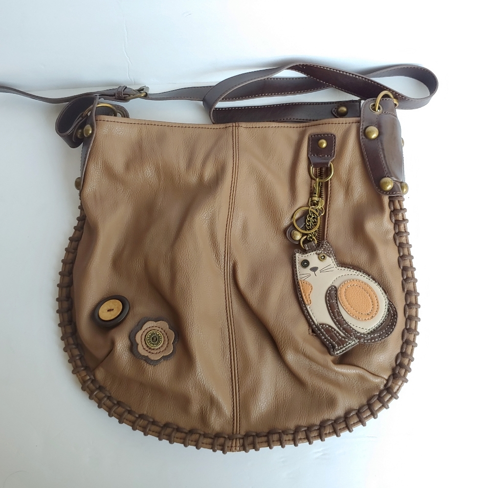 Chala. Over the should bag.